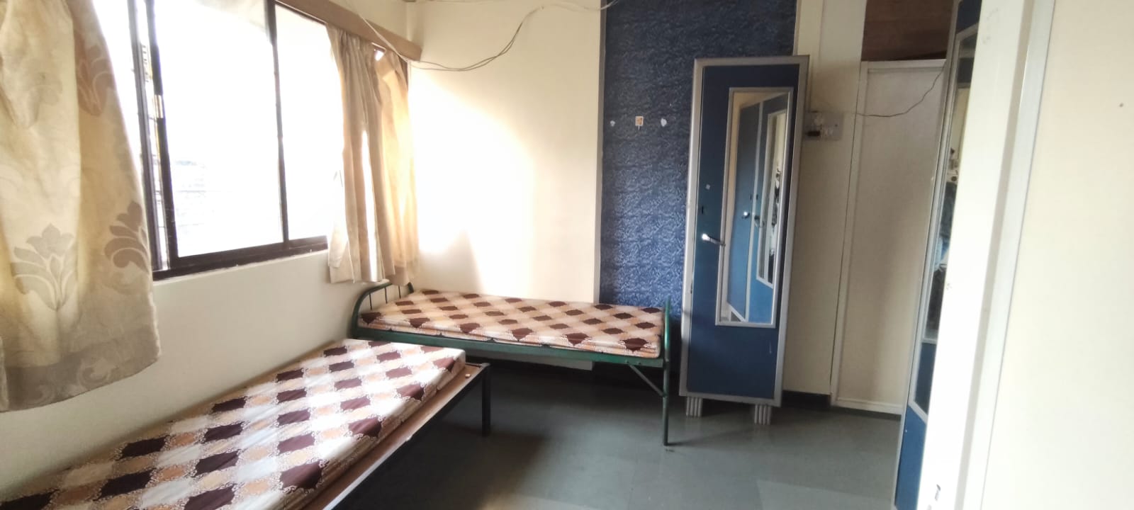 Single occupancy room at Vidya Girls PG
